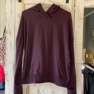 Lululemon Ruffled Hoodie